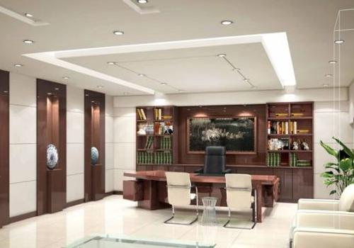 (職員辦公桌風水的參照圖)